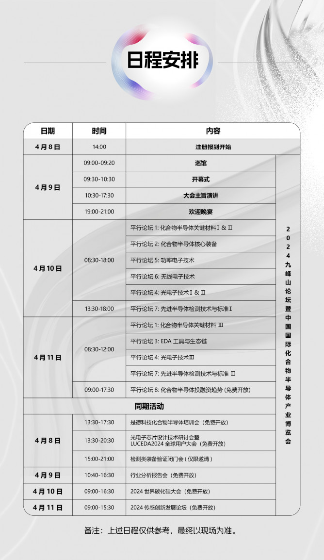 日程最新0312